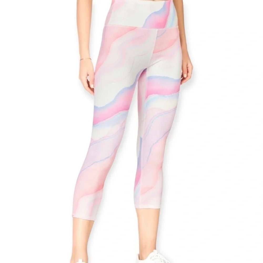 PowerHold by Fabletics Define  High-Waisted Crop in Spectrum